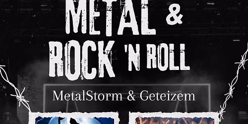 Metalstorm | Support act Geteizem | De Loods Barlo — muziek in Winterswijk